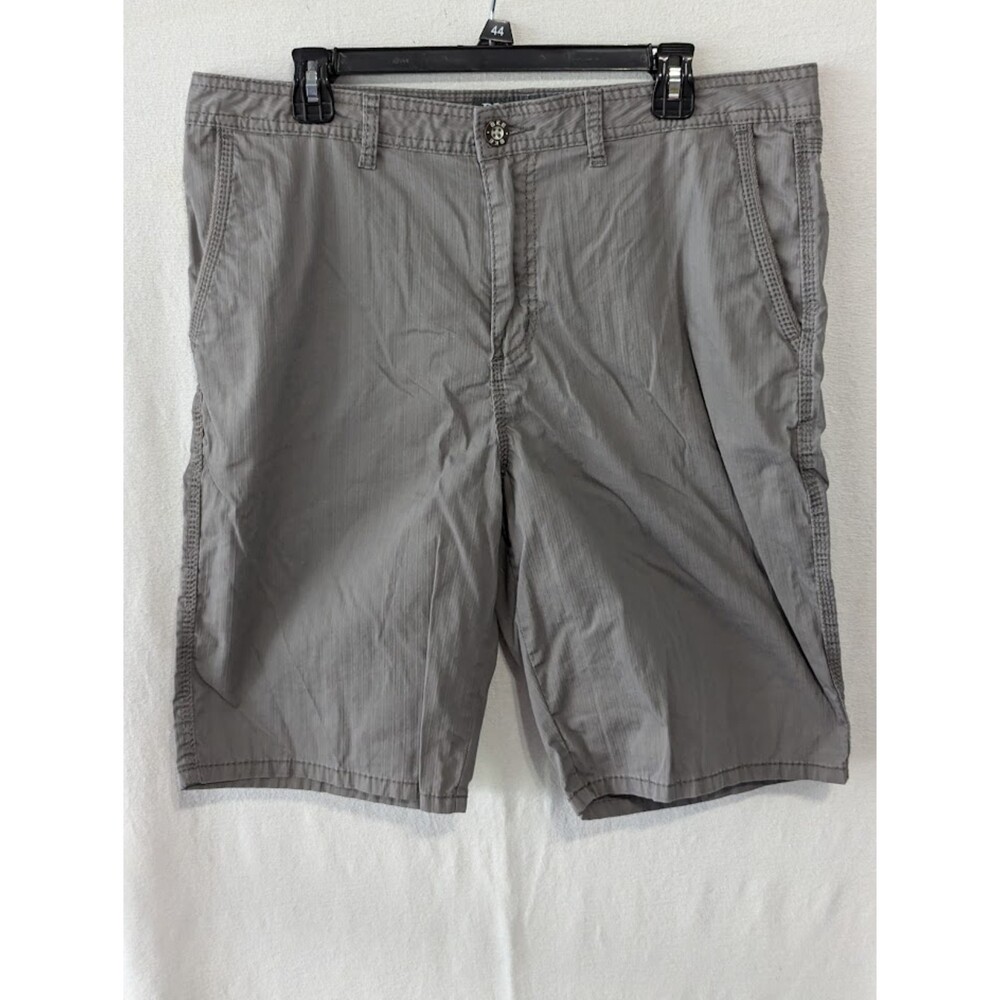 BKE Standard Fit Shorts Gray Men's Size Waist 36 Outseam 23